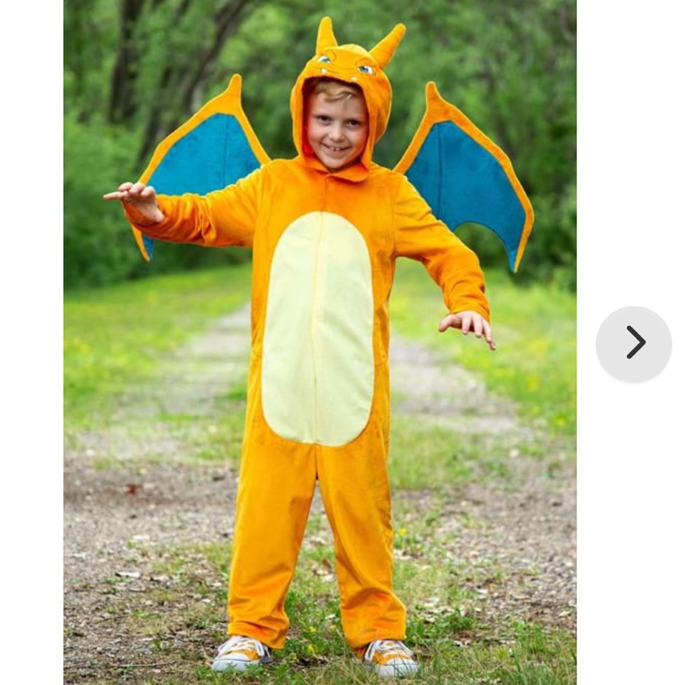 Pokémon charizard deluxe child costume